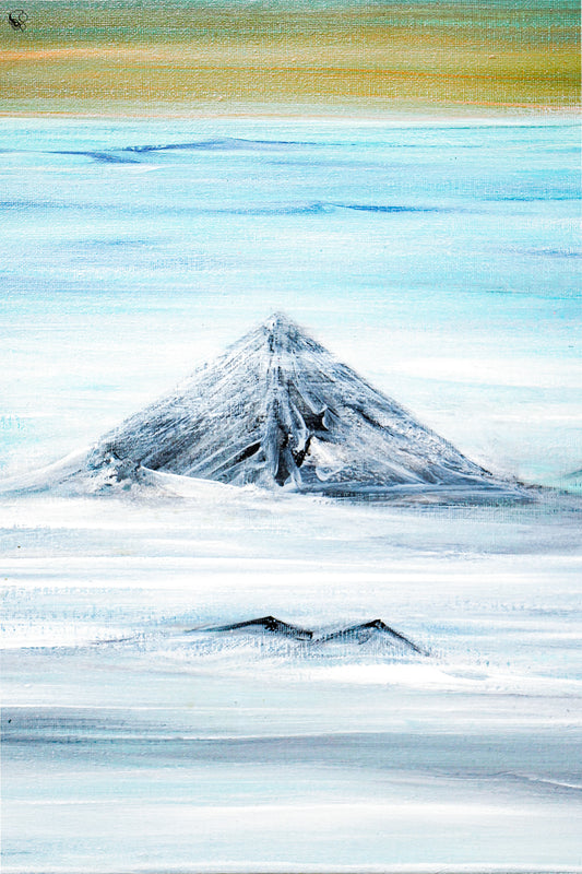 OBRAZ OLEJNY BLACK ROCK 40X40