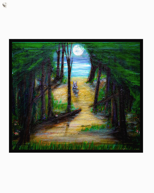 Limitowany obraz na płótnie "Dźwirzyno" 60 cm x 50 cm Epicdot